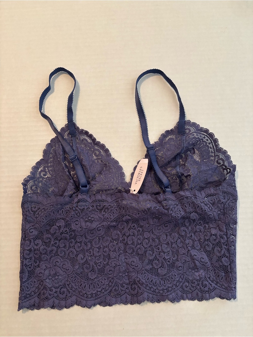 Victoria's Secret Lace Bralette - Eggplant Purple - Picture 2 of 7